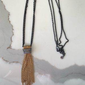 Stella and Dot tassel necklace